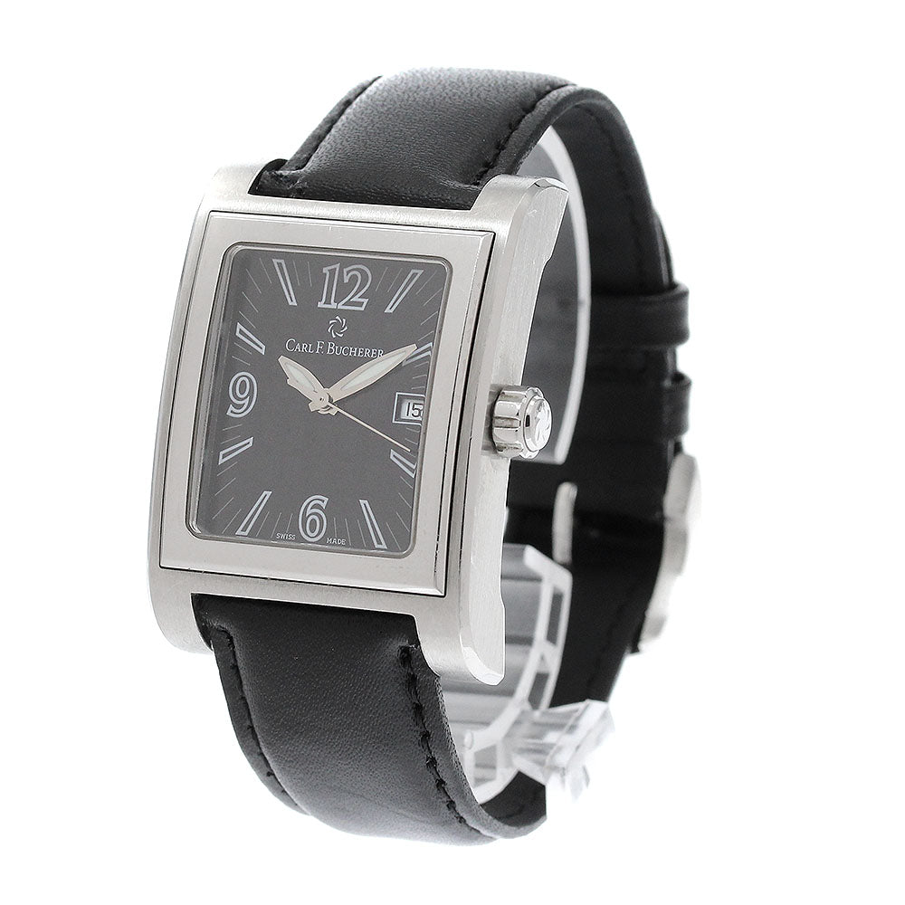CARL F.BUCHERER Anteseed 956.753 Date black Dial Quartz Ladies Watch_949773