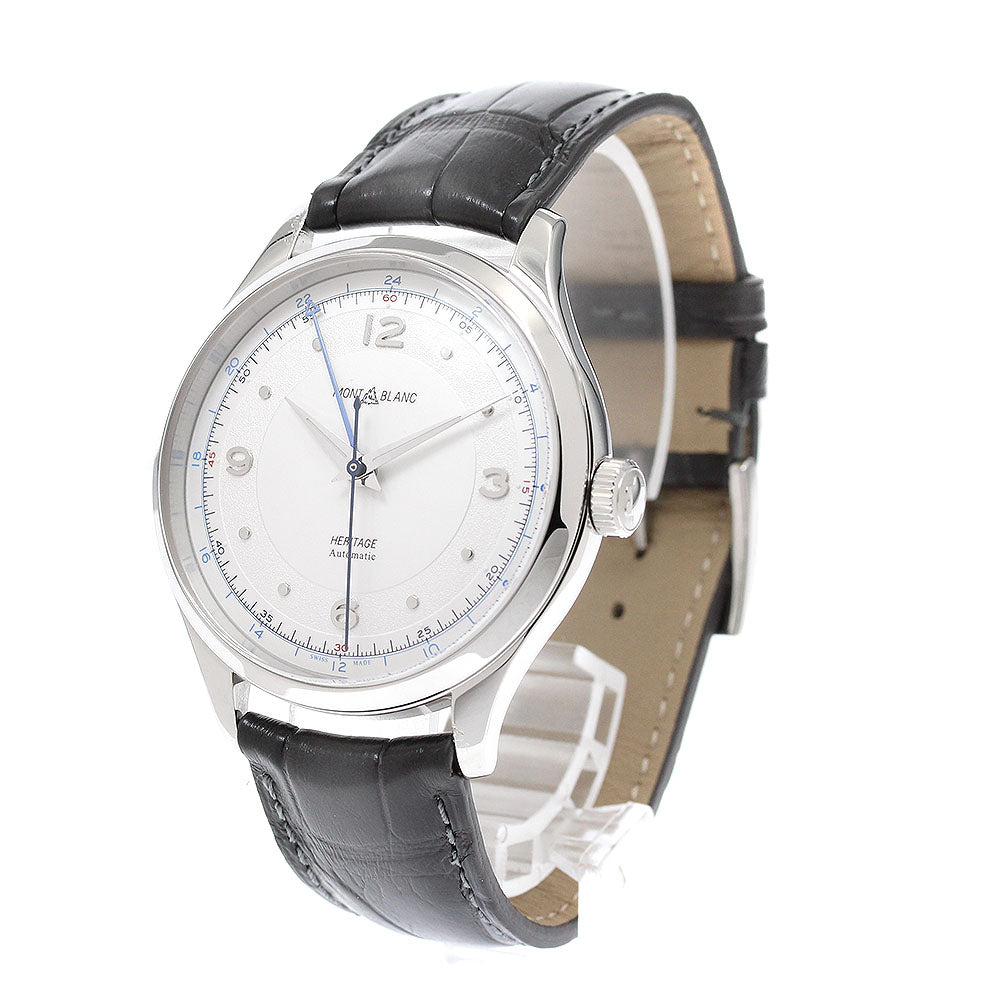 MONTBLANC Heritage 7492/119948 GMT Silver Dial Automatic Men's Watch_949794