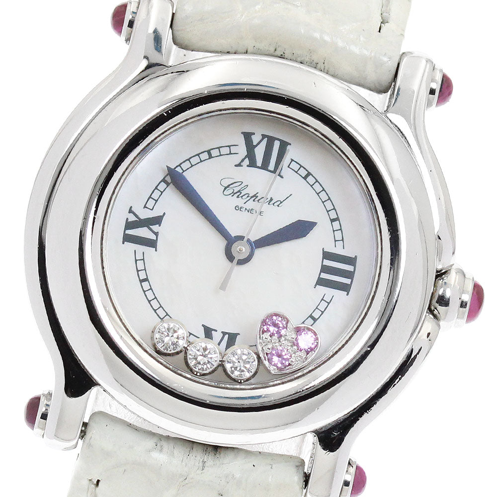 Chopard Happy sports 27/8245-42 Heart diamond White shell Dial Quartz Ladies Watch_950151
