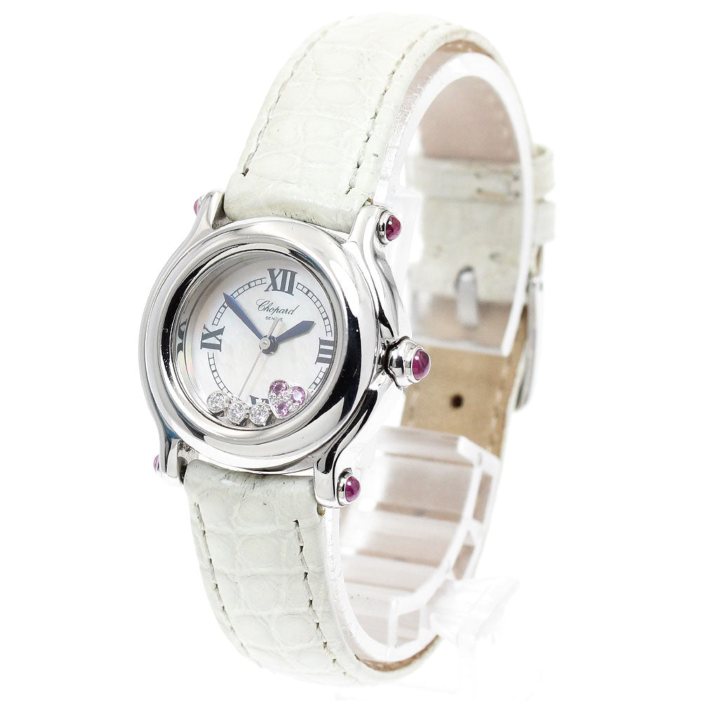Chopard Happy sports 27/8245-42 Heart diamond White shell Dial Quartz Ladies Watch_950151