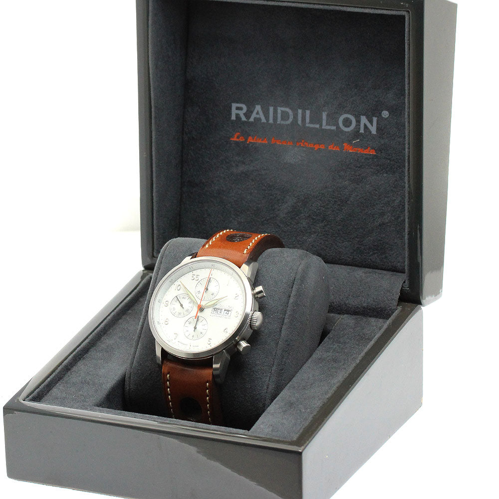 RAIDILLON Chronograph day date Silver Dial Automatic Men's Watch_950176