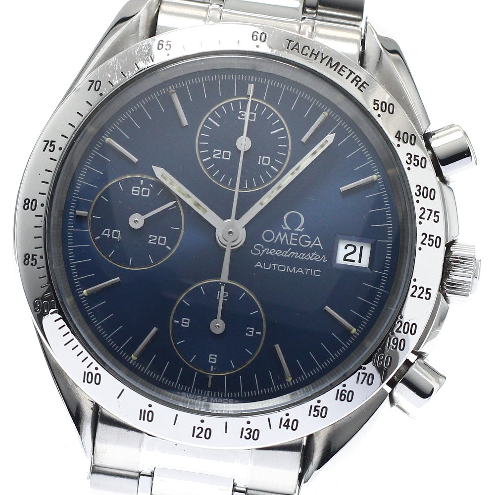 OMEGA Speedmaster 3511.80 Chronograph Navy Dial Automatic Men's Watch_950178