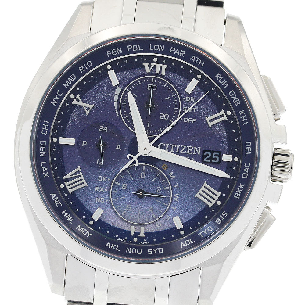 CITIZEN ATESA DEAR Collection AT8240-66L Solar Powered Radio Men's Watch_950195