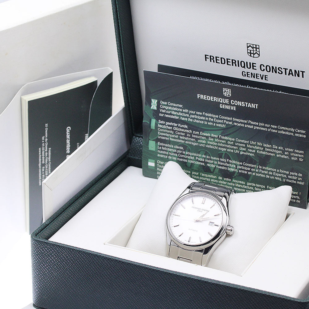 FREDERIQUE CONSTANT Clear vision FC-303X6B4/6 Silver Dial Automatic Men's_950207