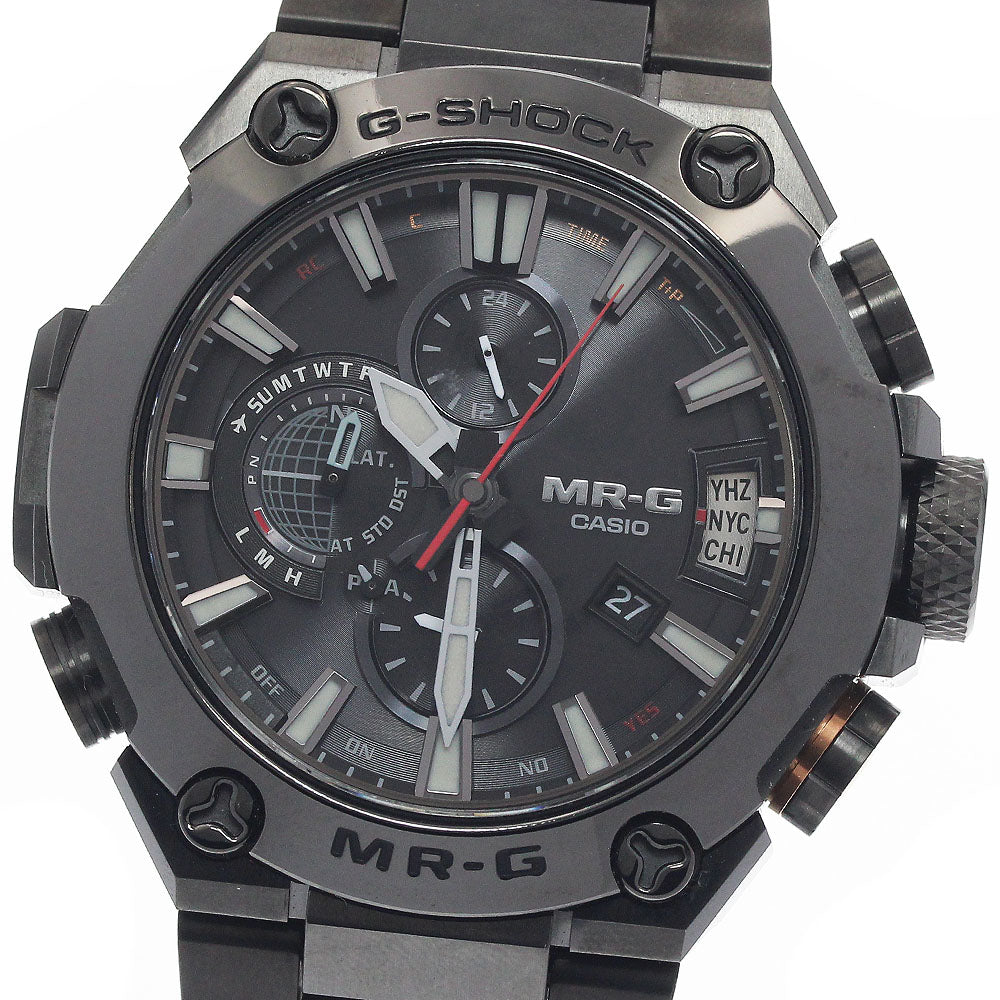 CASIO G-Shock MR-G MRG-G2000CB-1AJR black Dial Solar Powered Radio Men's_950259