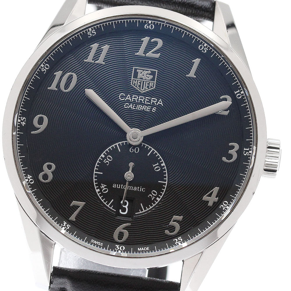 TAG HEUER Carrera caliber 6 WAS2110.BA0732 black Dial Automatic Men's_950279
