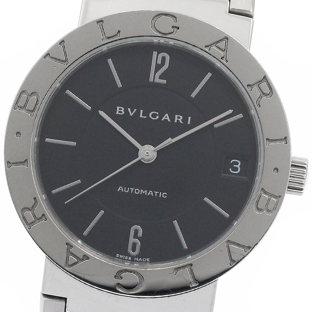 BVLGARI BVLGARIBVLGARI BB33SS Date Black Dial Automatic Men's Watch_950285