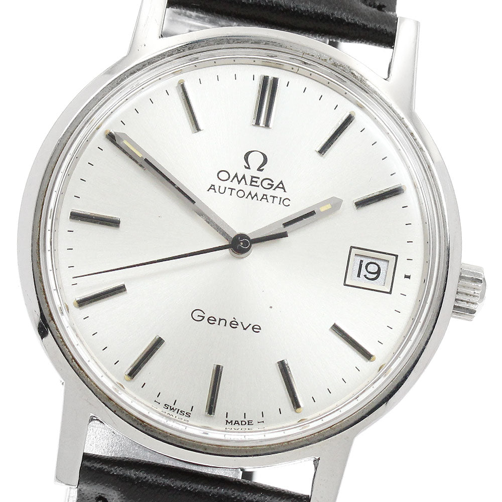 OMEGA Geneve 166.0163 Date Cal.1012 Silver Dial Automatic Men's Watch_950307