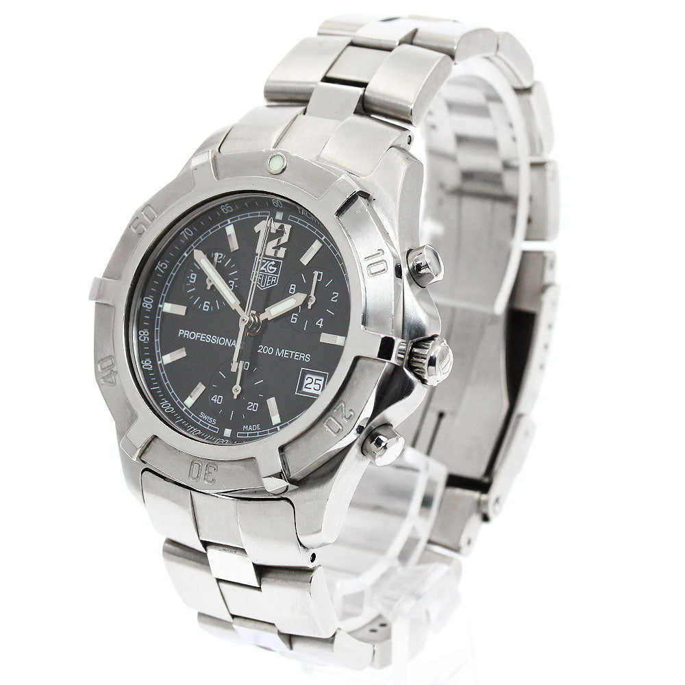 TAG HEUER Exclusive CN1110 Date Chronograph black Dial Quartz Men's Watch_950314