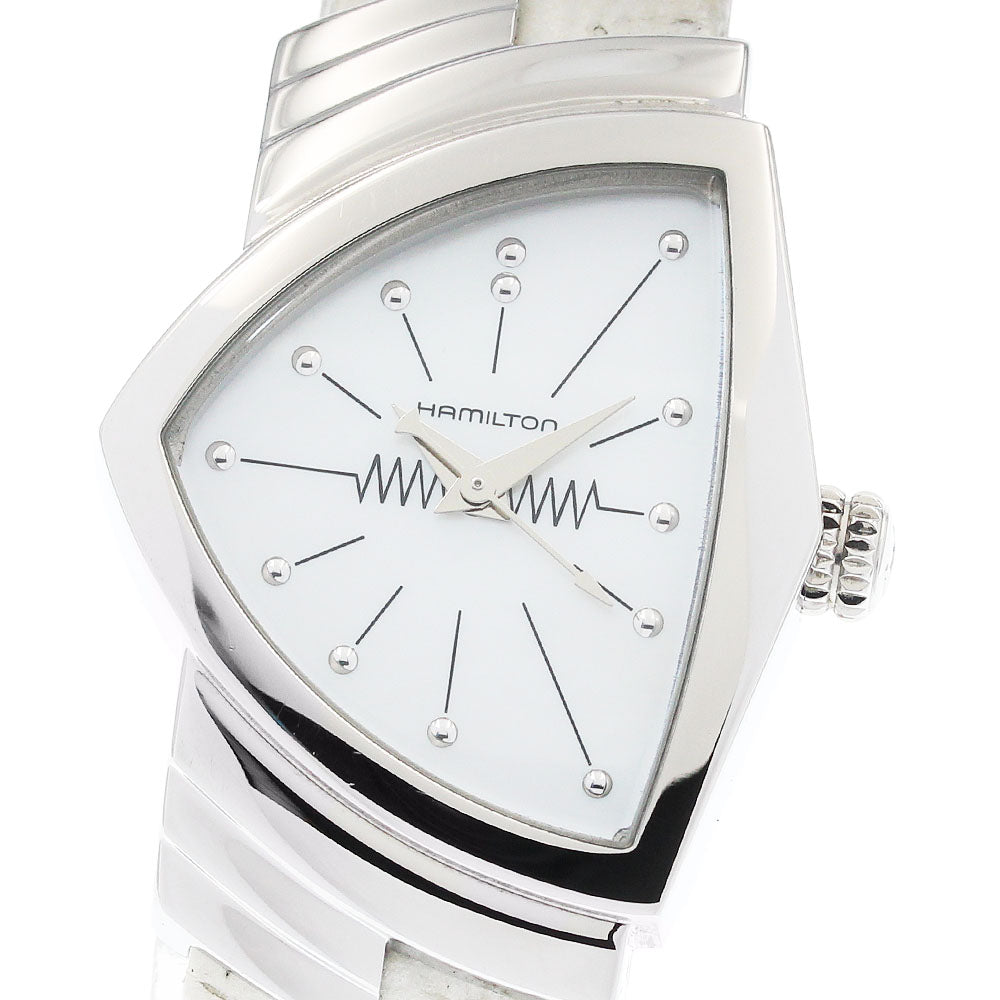 HAMILTON Ventura H242112 White shell Dial Quartz Ladies Watch_950322