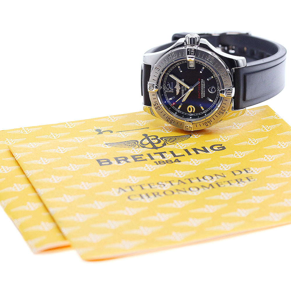 BREITLING Colt Ocean A77380 Date black Dial Quartz Ladies Watch_950336