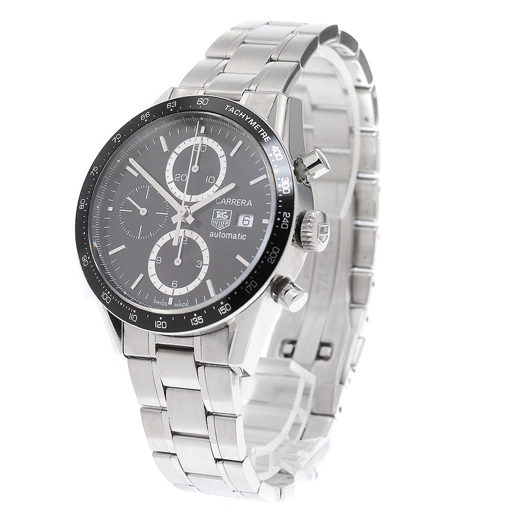 TAG HEUER Carrera CV2010 Chronograph Date black Dial Auto Men's Watch_950344