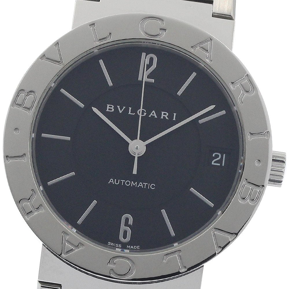 BVLGARI BVLGARIBVLGARI BB33SS Date Black Dial Automatic Men's Watch_950346