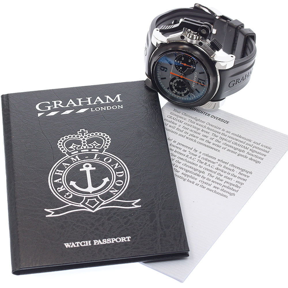 GRAHAM Chrono Fighter Oversize 20VBV.S08A Date Automatic Men's Watch_950347