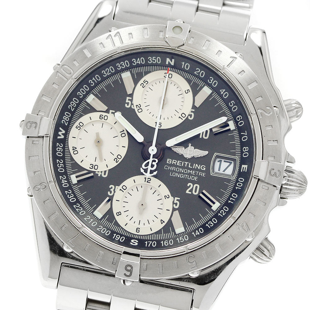 BREITLING Chronomat Longitude A20348 GMT date gray Dial Automatic Men's_950351
