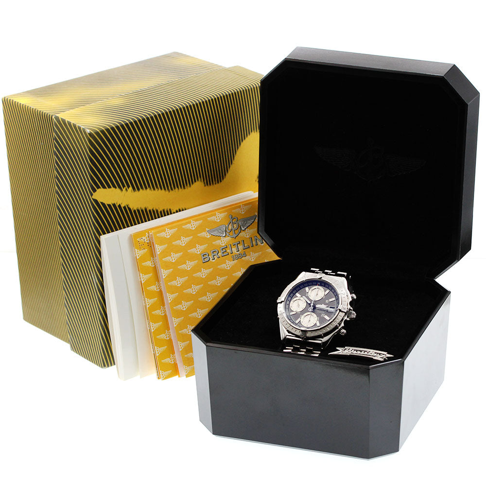 BREITLING Chronomat Longitude A20348 GMT date gray Dial Automatic Men's_950351