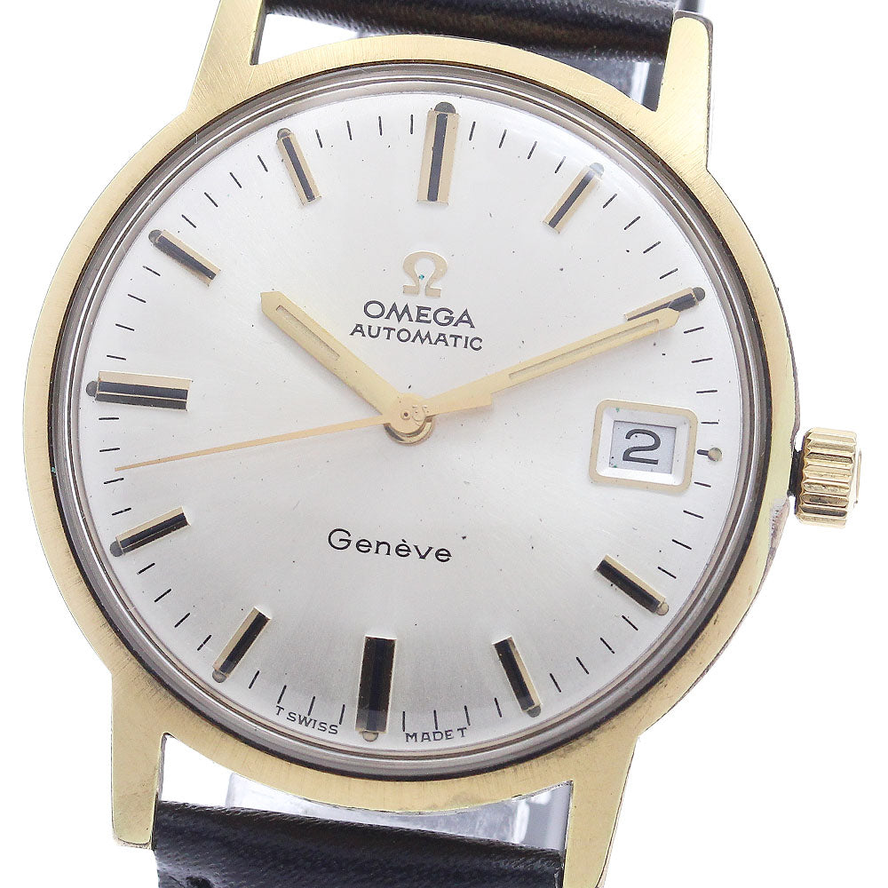 OMEGA Geneve 166.070 Date cal.565 Silver Dial Automatic Men's Watch_950356