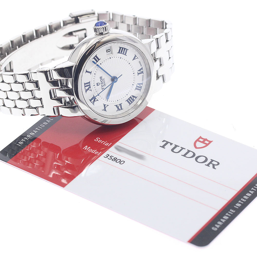 TUDOR Claire de Rose 35800 Date Silver Dial Automatic Boy's Watch_950370