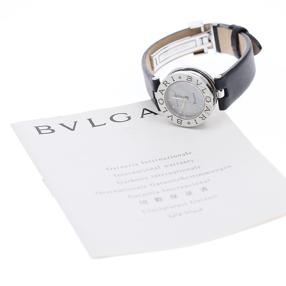BVLGARI B-zero1 BZ22S Blue shell dial Blue shell Dial Quartz Ladies Watch_950387
