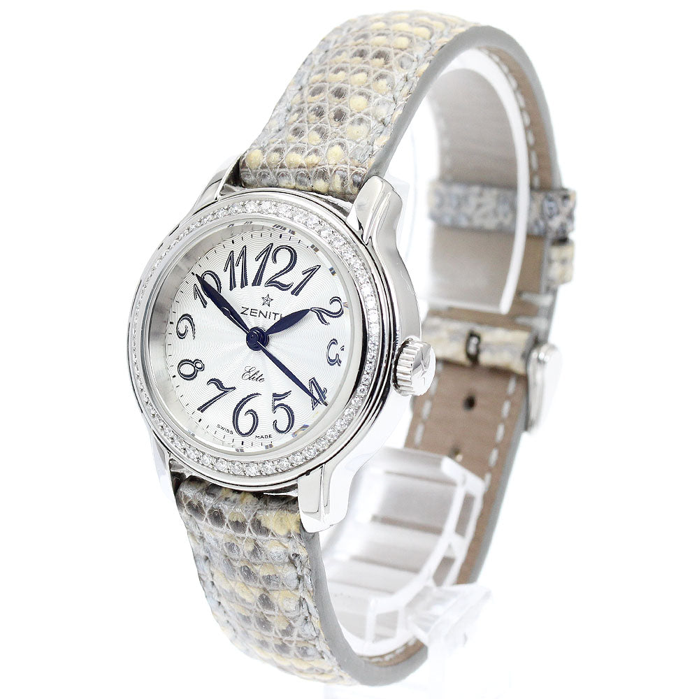 ZENITH Baby star 16.1220.67/68 Diamond Bezel Silver Dial Automatic Ladies Watch_950390