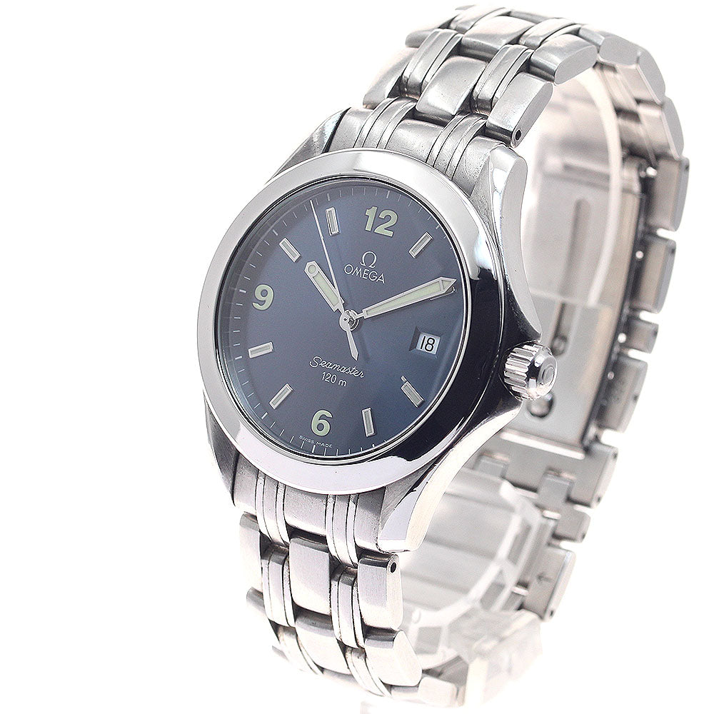 OMEGA Seamaster120 2511.83 Date blue Dial Quartz Men's Watch_950460