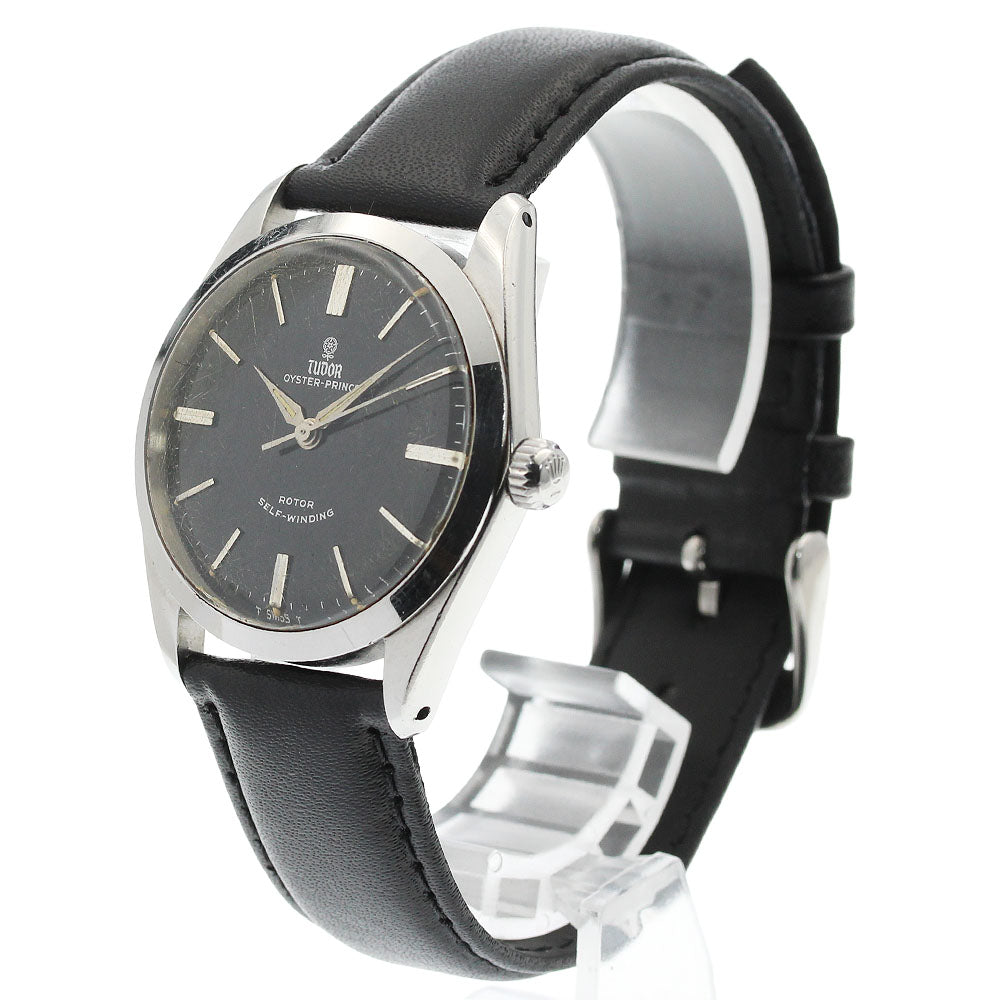 TUDOR Oyster Prince 7965 Small Rose Cal.2461 black Dial Automatic Men's_950475