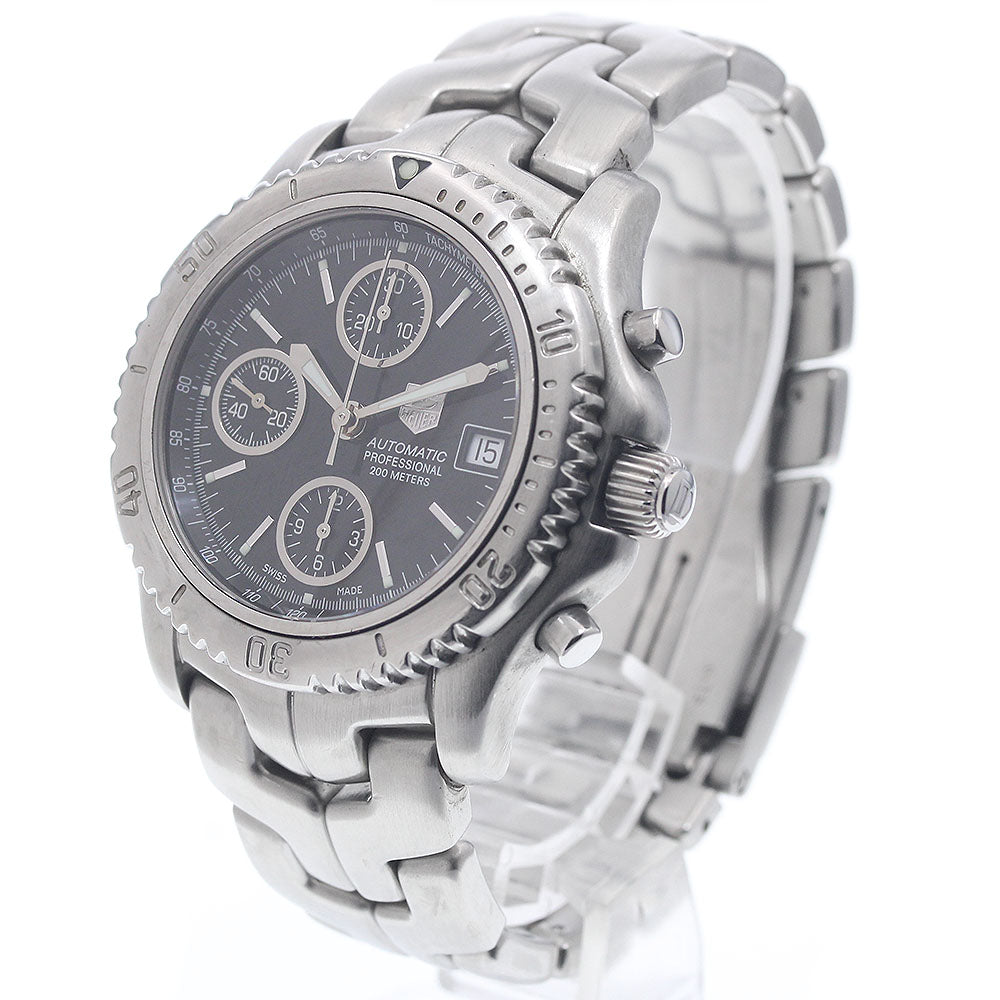 TAG HEUER Link CT2111 Chronograph Date black Dial Automatic Men's Watch_950476