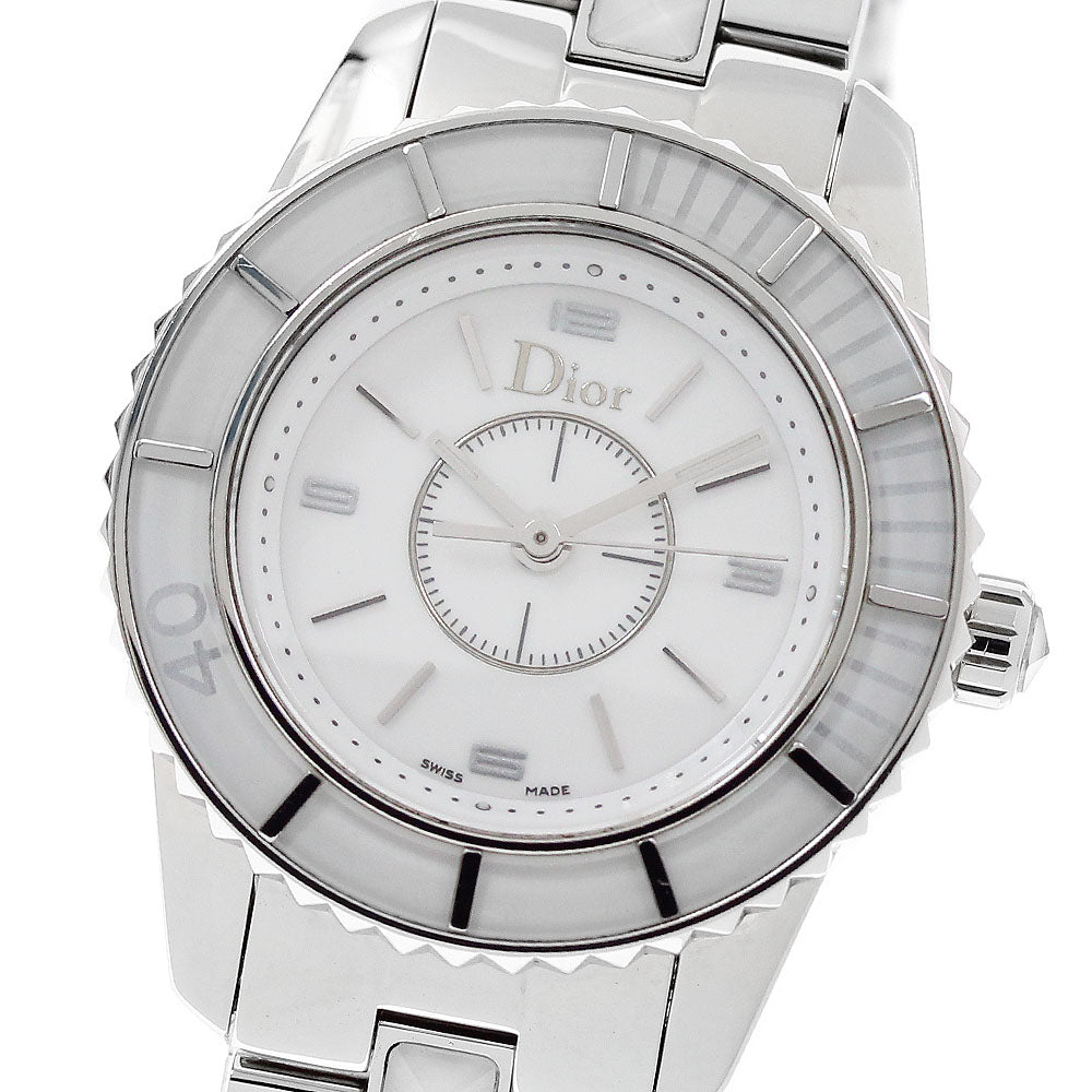 Dior crystal CD112112 white Dial Quartz Ladies Watch_950480