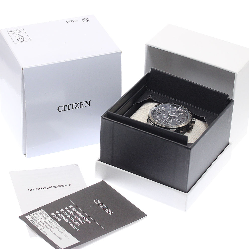CITIZEN Attesa AT8287-62E/H800-A1CN20C HAKUTO-R Solar Powered Radio Men's_950523