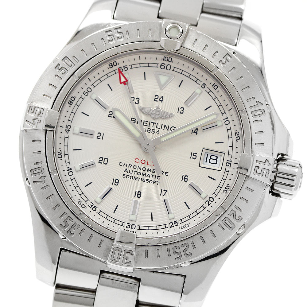 BREITLING Colt A17380 Date Silver Dial Automatic Men's Watch_950536