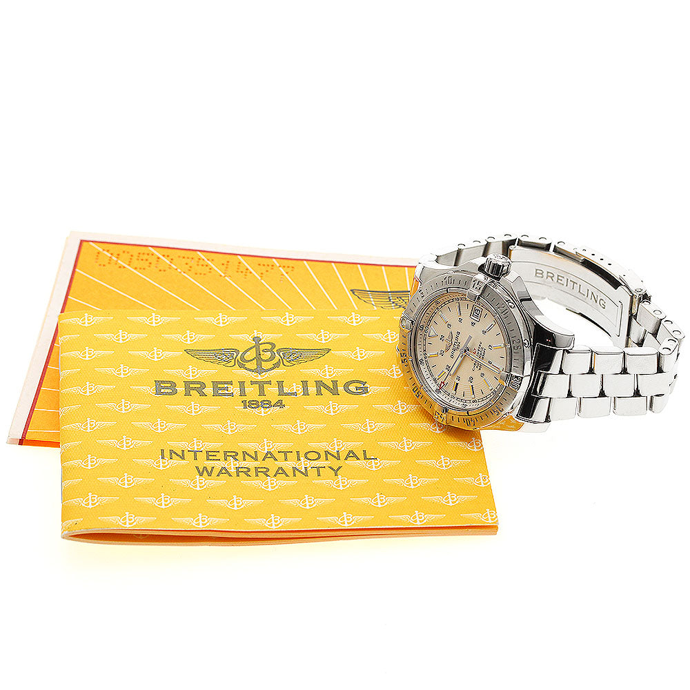BREITLING Colt A17380 Date Silver Dial Automatic Men's Watch_950536