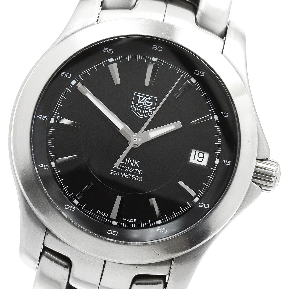 TAG HEUER Link WJF2110 Date black Dial Automatic Men's Watch_950542