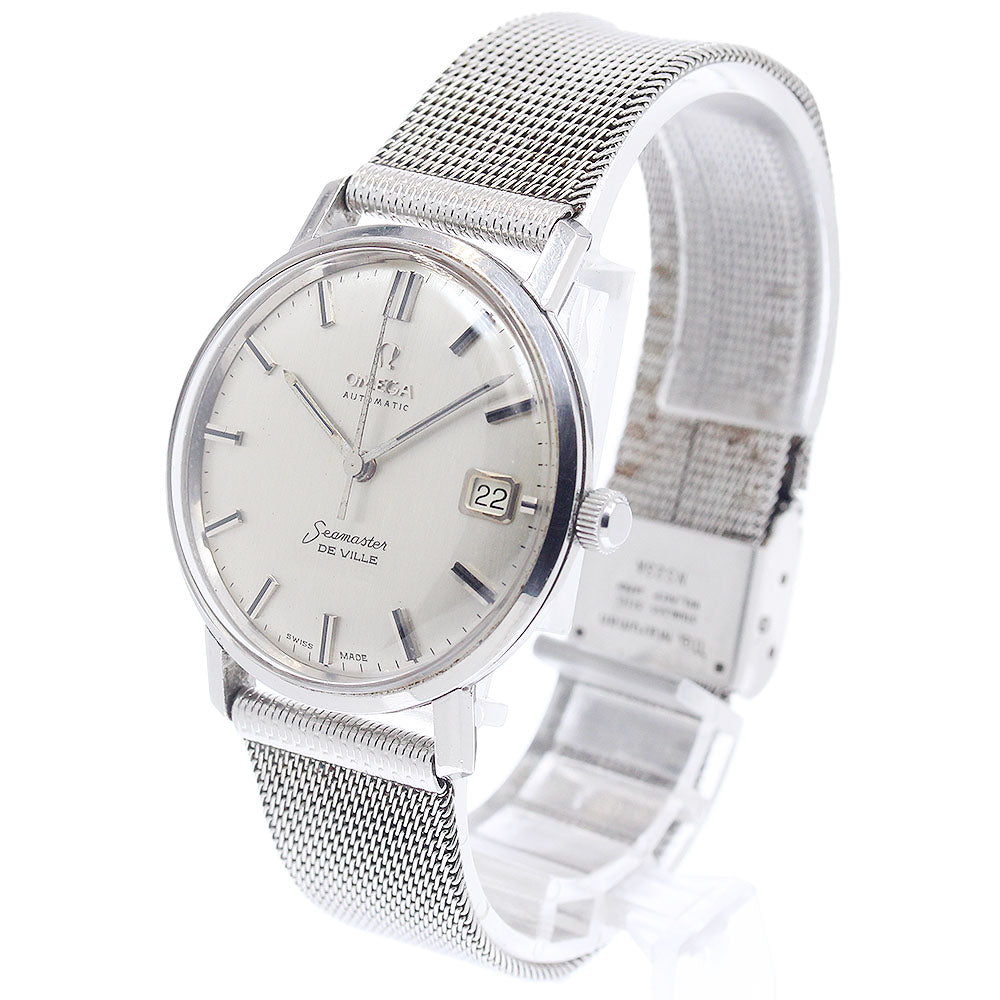 OMEGA Seamaster De Ville Date vintage Silver Dial Automatic Men's Watch_950567