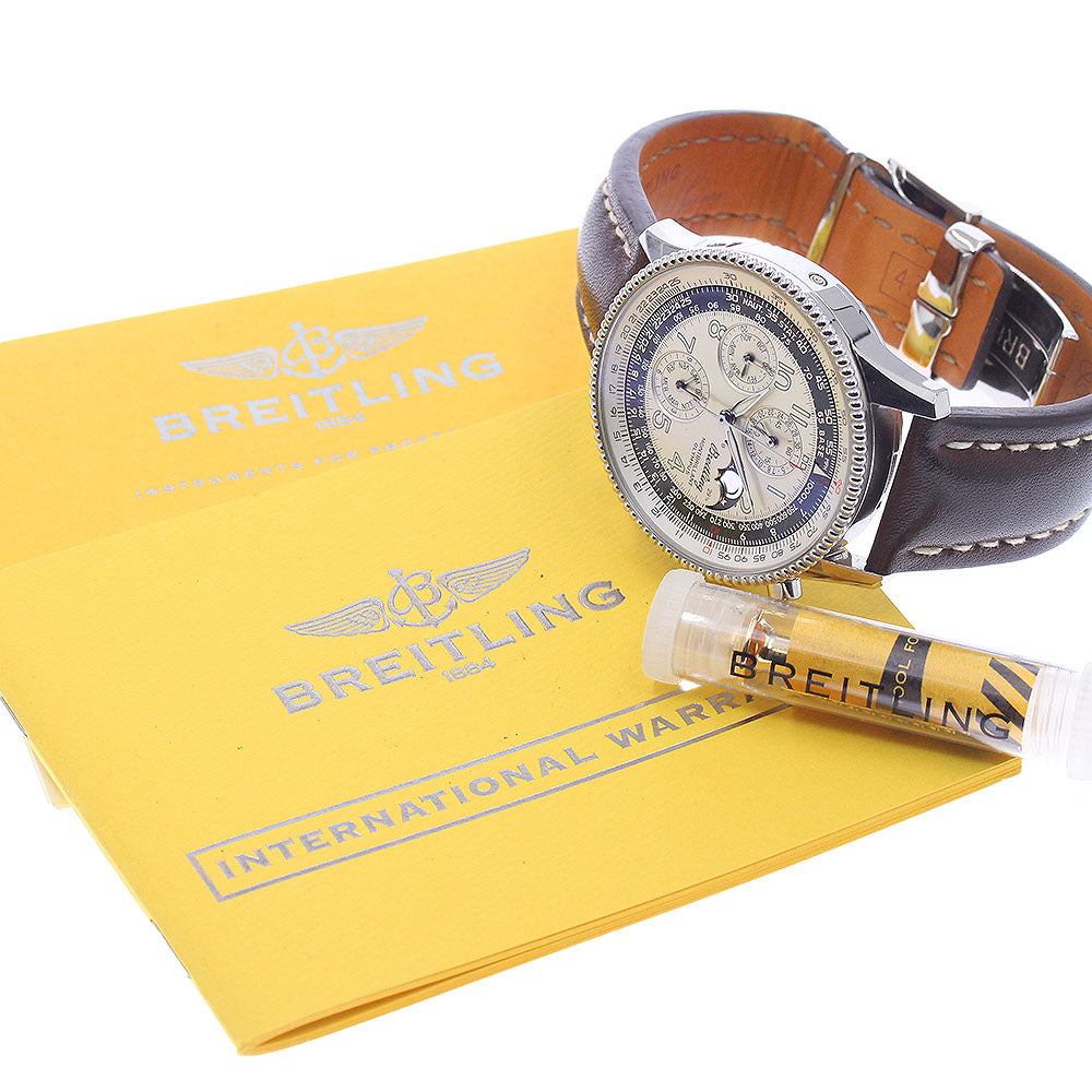 BREITLING Navitimer Montbrillant Olympus A19350 moon phase AT Men's_950573