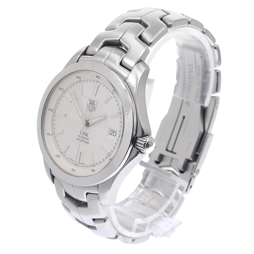 TAG HEUER Link WJF2111 Date Silver Dial Automatic Men's Watch_950574