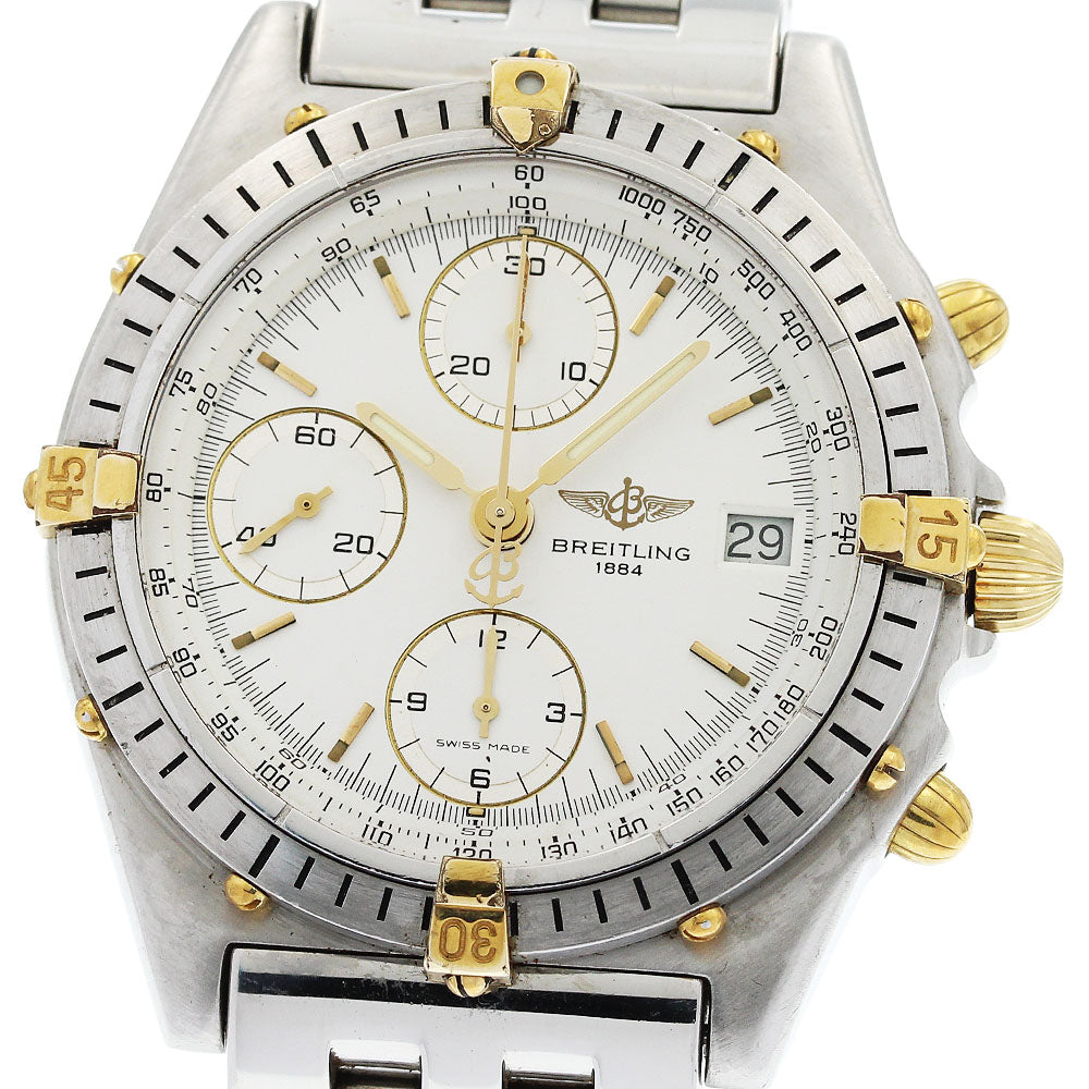 BREITLING Chronomat Bikoro B13047 Date white Dial Automatic Men's Watch_950592