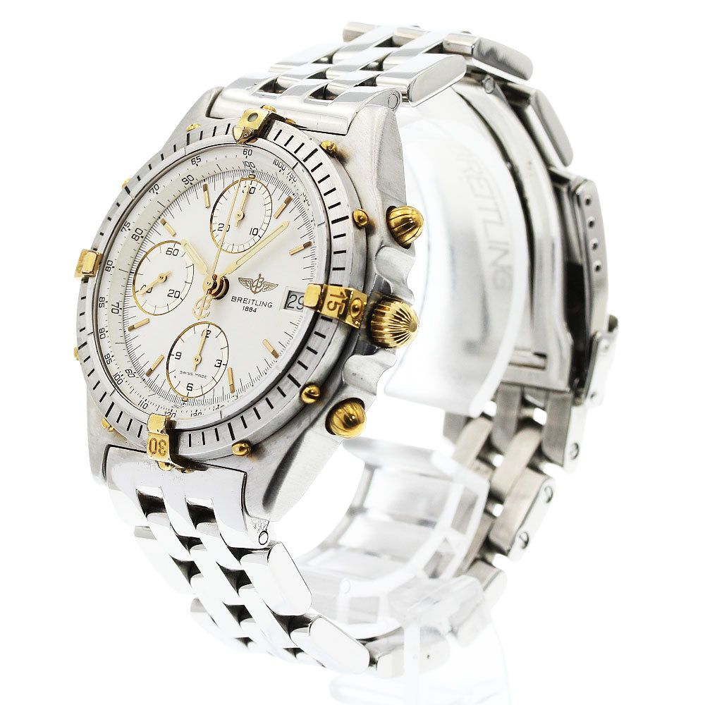 BREITLING Chronomat Bikoro B13047 Date white Dial Automatic Men's Watch_950592