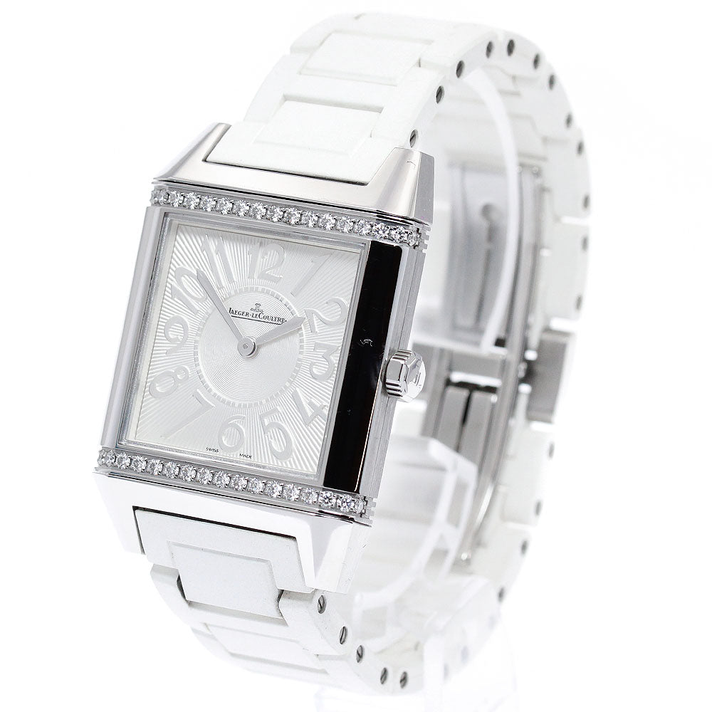 JAEGER-LECOULTRE Reverso Squadra Q7038720 Silver Dial Quartz Ladies Watch_950636