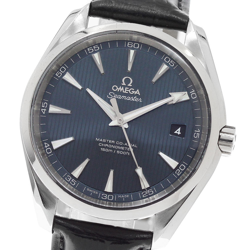 OMEGA Seamaster Aqua Terra 231.13.42.21.03.001 Master Co-Axial Chronometer Navy Dial Automatic Men's Watch_950672