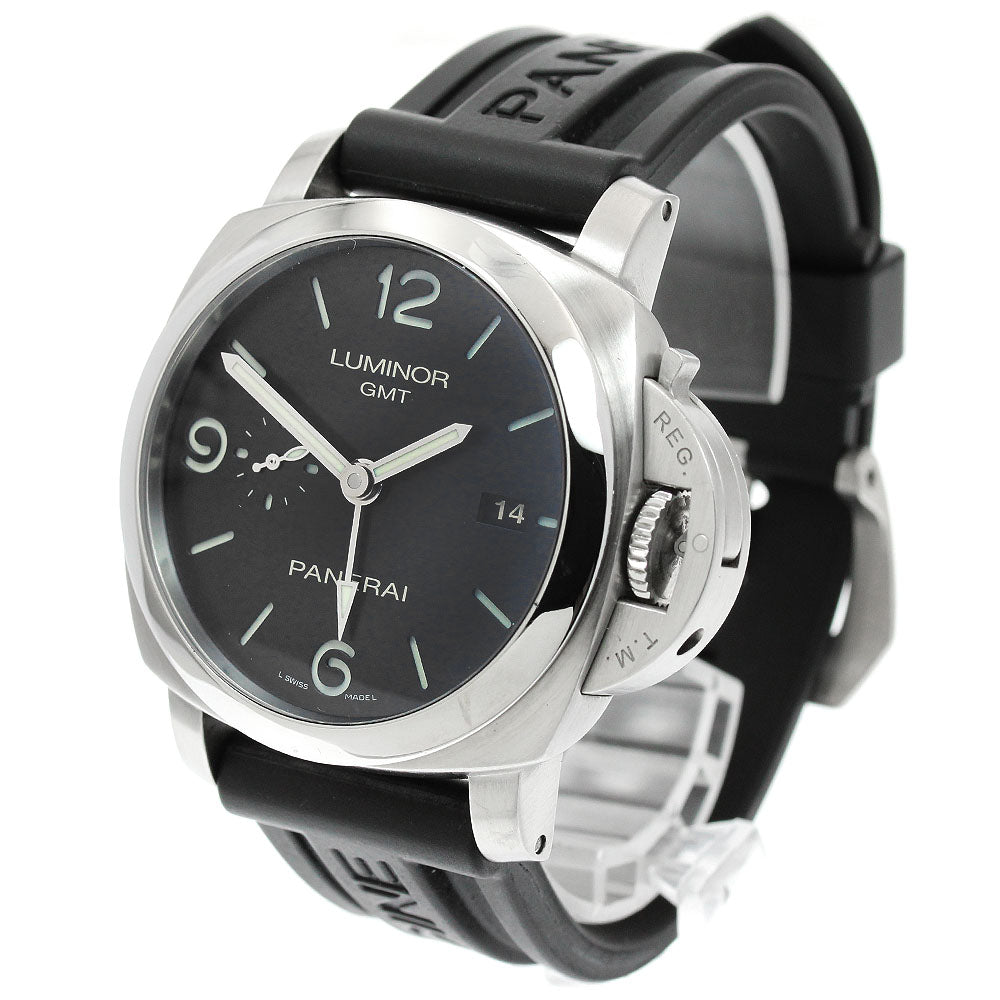 PANERAI Luminor 1950 3 Days PAM00320 GMT black Dial Automatic Men's Watch_950692