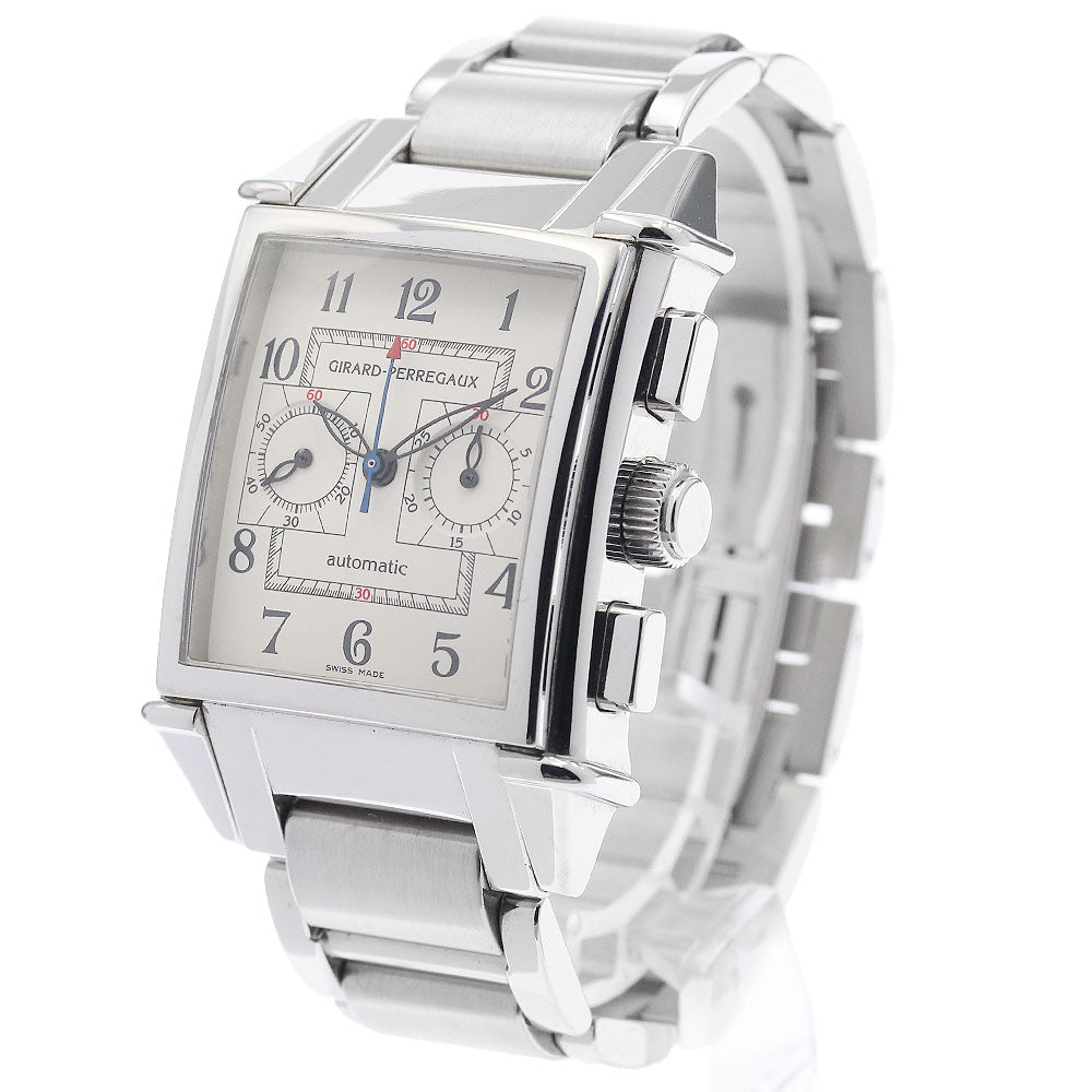 GIRARD PERREGAUX Vintage 1945 2599 Chronograph beige Dial Automatic Men's_950720