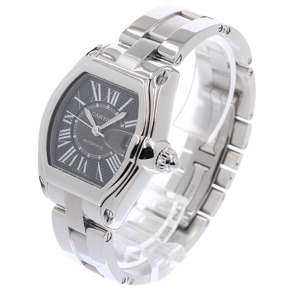 CARTIER Roadster LM W62041V3 Date black Dial Automatic Men's Watch_950722