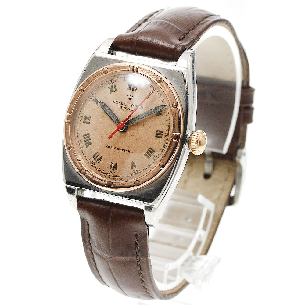 ROLEX Byse-roy 3359 vintage bronze Dial Hand Winding Boy's Watch_950737