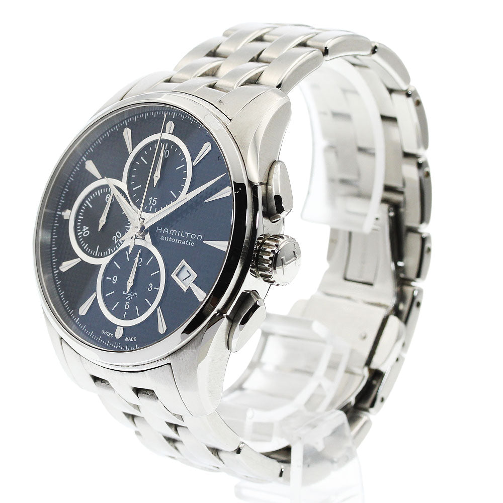 HAMILTON Jazz master H325960 Chronograph Date Black Dial Automatic Men's_950739