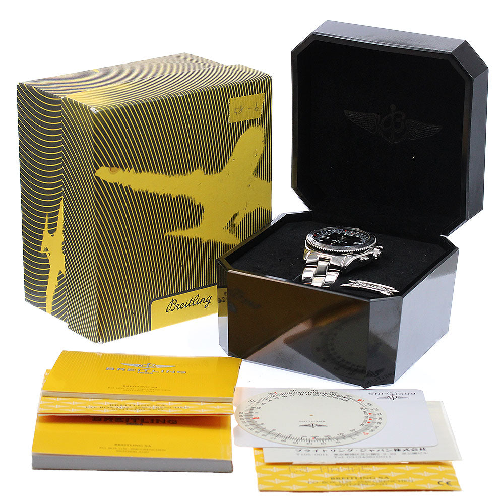 BREITLING B-1 A68362 black Dial Quartz Men's Watch_950757