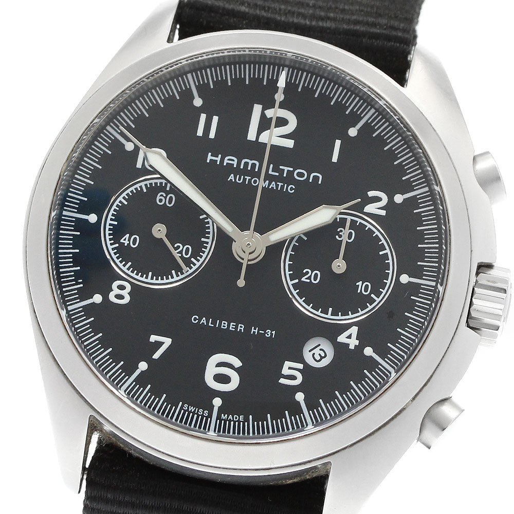 HAMILTON Khaki Pilot Pioneer H764560 Chronograph Automatic Men's Watch_950759