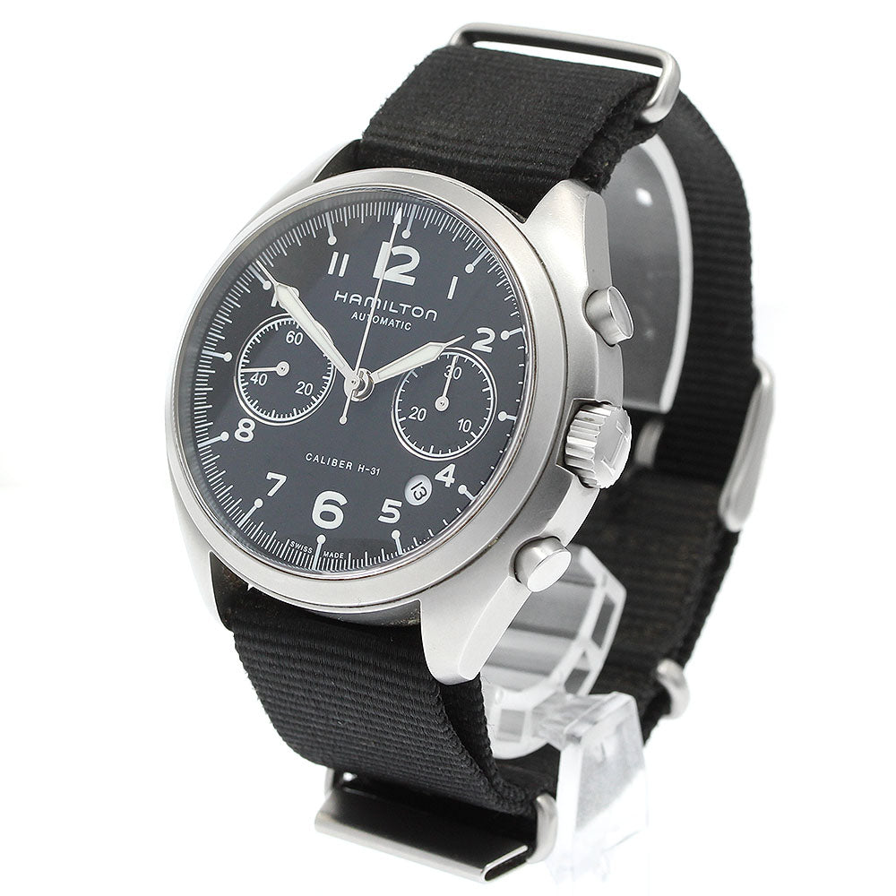 HAMILTON Khaki Pilot Pioneer H764560 Chronograph Automatic Men's Watch_950759