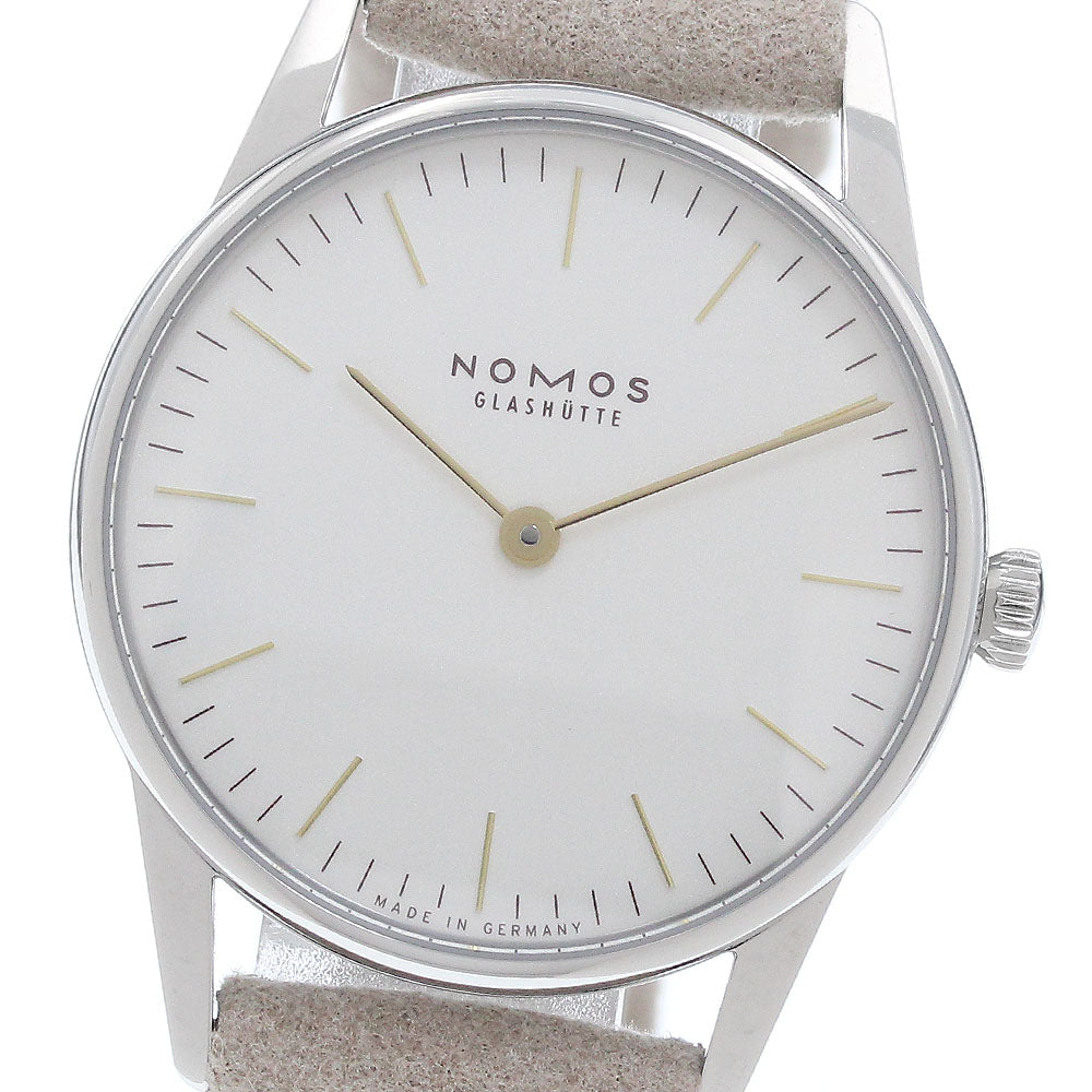 NOMOS Orion 33 DUO OR1A23W233/320 Silver Dial Hand Winding Boy's Watch_950772