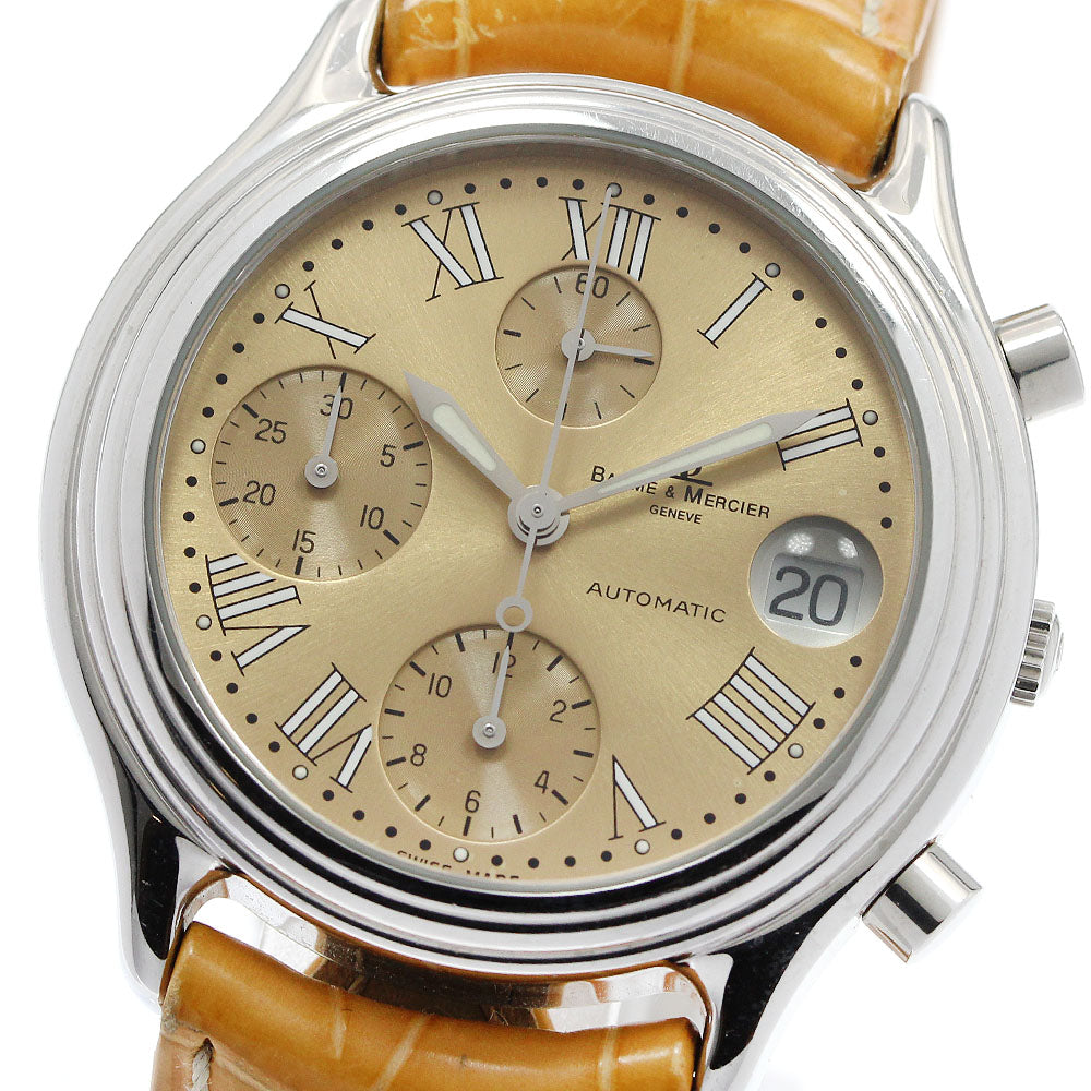 Baume & Mercier Classima MV040122 Chronograph gold Dial Automatic Men's Watch_950786