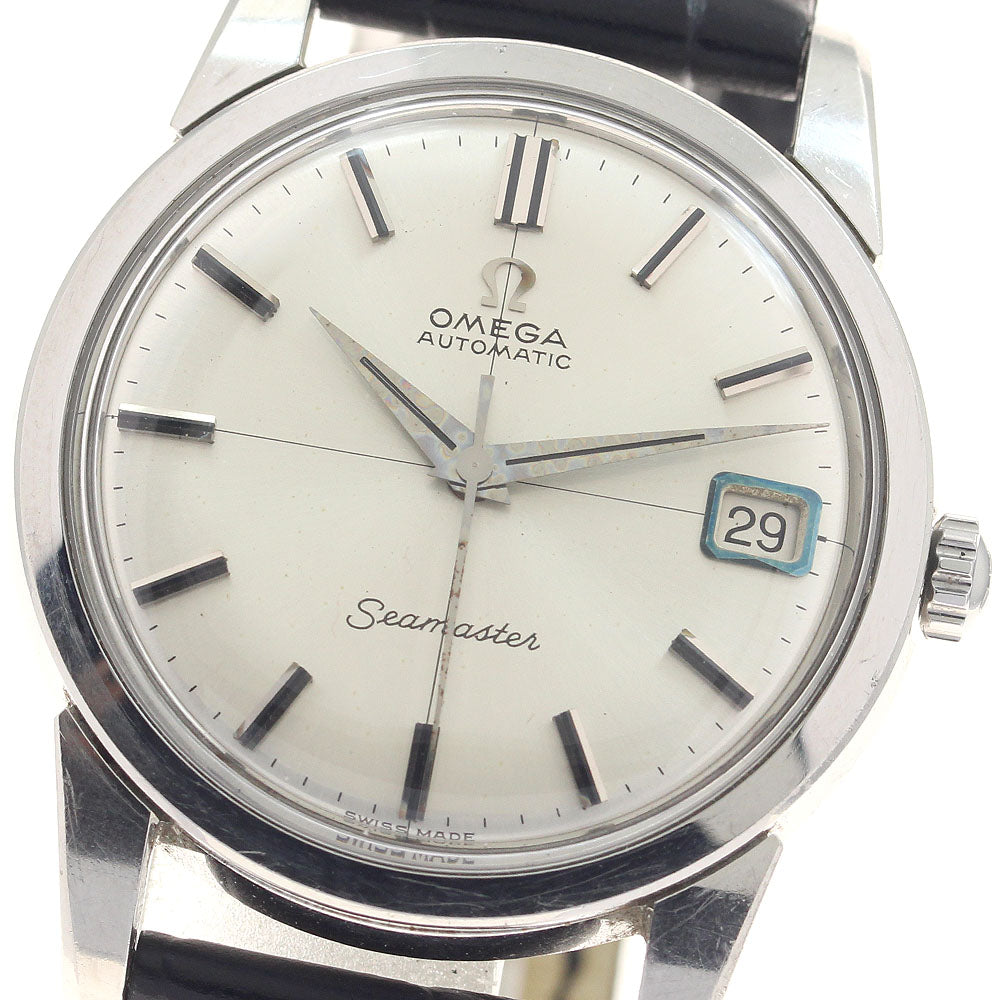 OMEGA Seamaster 166.009 Date Cal.562 Silver Dial Automatic Men's Watch_950831